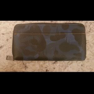 SOLD! Coach Camo Wallet